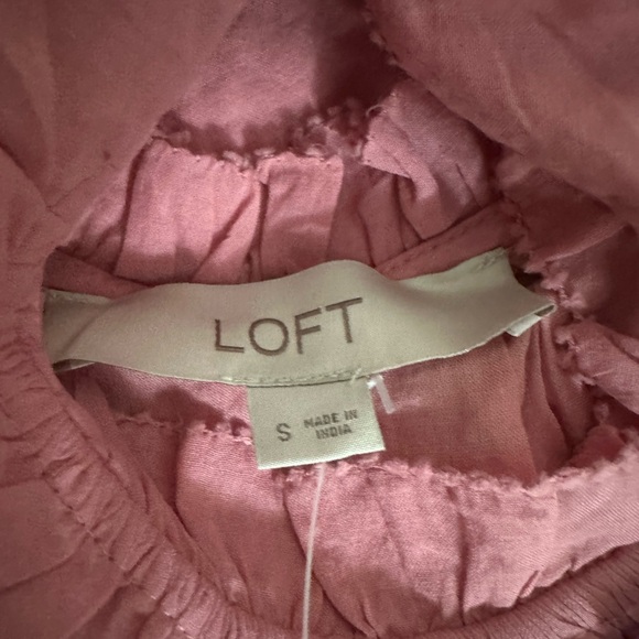 🆕LOFT Pink Tie Back Cami - Size: S - Picture 6 of 9
